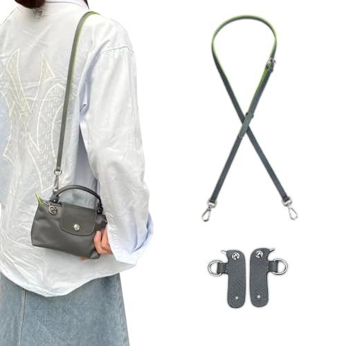 Image of Jiesinlov Leather Bag Shoulder Strap Replacement Crossbody Adjustable Conversion Kit Fit for Mini Pouch