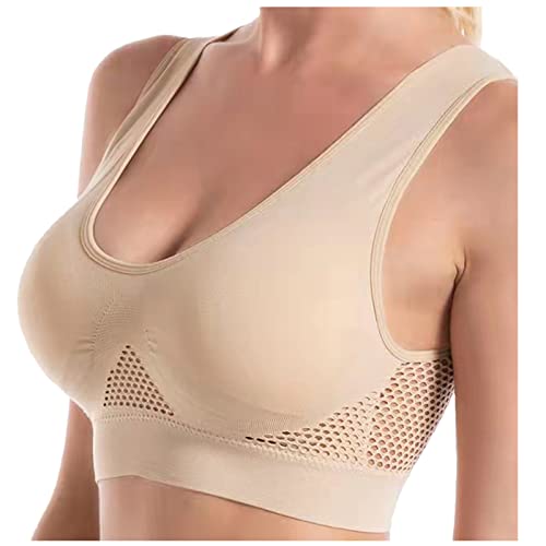 Women Lace Seamless Sports Bras 3 Pcs Magic Bra Stretchy Breathable Everyday's Bra Wire Free Underwears Base Vest Style #TOP5