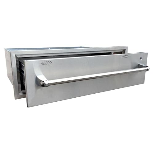 RCS R-Series 36-Inch Built-in 120V Electric Outdoor Warming Drawer - RWD1