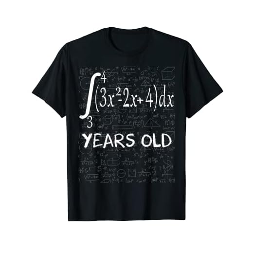 34 cumpleaños regalo de cálculo integral matemático 34 años Camiseta