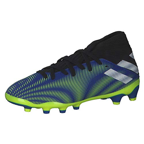 Adidas Nemeziz .3 MG J, zapatillas de fútbol unisex para niños sobre terrenos múltiples