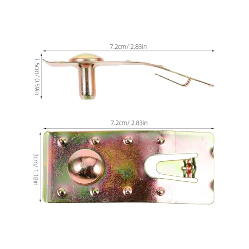 Clips de seguridad para estanterías de palés OSALADI que evitan caídas de carga 2