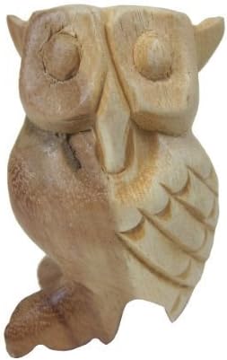 Hooting Owl Whistle Toy - Hand Carved - Really Hoots!