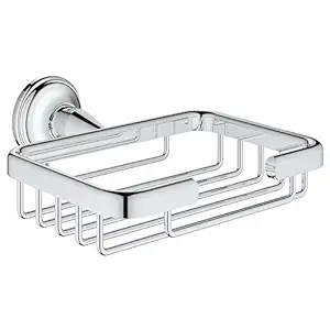 GROHE 40659001 Metal Essentials Authentic Filling Basket (Silver)