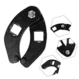 Lawnoval Verstellbarer Schraubenschlüssel für hydraulische Zylinderkappenentfernung, robuster Schraubenschlüssel für Bauernhof- und Baumaschinen-Reparatur