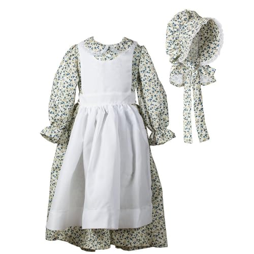 Disfraz colonial para niñas Dress Up America pequeño miniatura 3