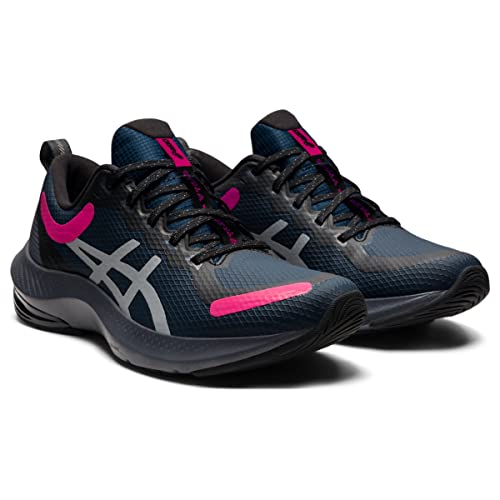 Asics Women's Gel-Pulse 13 All Winter Long Running Shoes, 8, French Blue/Pink Rave #TOP1