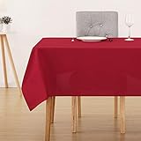 tischdecke weihnachten landhaus PFLEGEHINWEISE & ANLÄSSE - Maschinenwaschbar bis 30 °C. Nicht bleichen. Bügeln bis 110 °C. Perfekter Abschluss für alle besonderen Anlässe. Es kann als picknick tuch, dekorative tuch, foto hintergrund, staub tuch, Indoor, Outdoor, auch Ideal für Feierlichkeiten, z.B.Weihnachten, Geburtstag, Party, Neujahr usw.