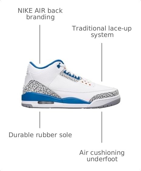 Image of Nike Men's Air Jordan 3 Retro Sneaker