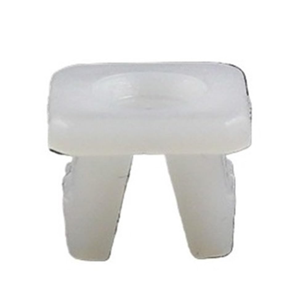 GLBMLMTHZP Auto Car Mounting small Grommet Screw Clip Nut Retainer lamps snaps clasp nylon white