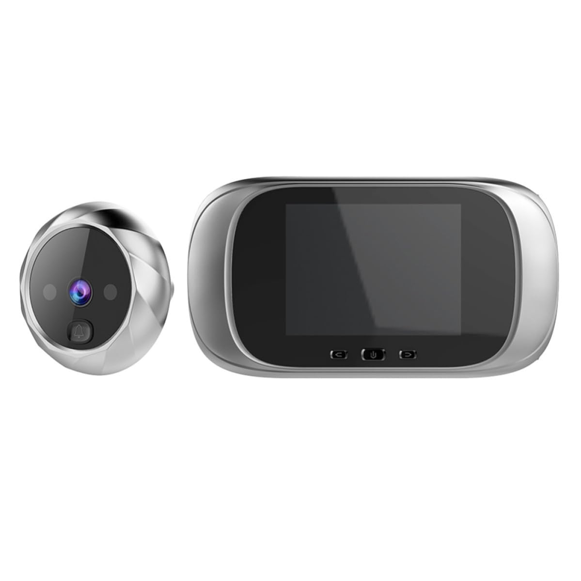 Mirilla digital PRETYZOOM: cámara de seguridad de 90 grados contra la falta de visibilidad