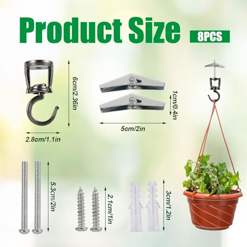 Review de Colgadores de techo para plantas que Puedes comprar On-line. 20 Imagen adicional