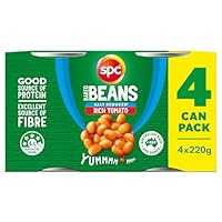 SPC Baked Beans Rich Tomato Salt Reduced Multipack 4x220g