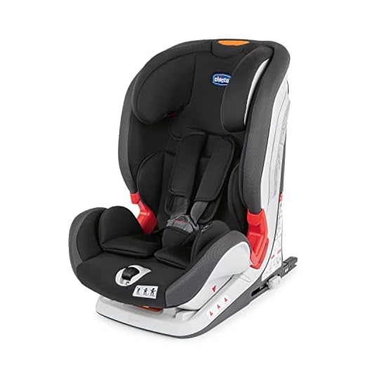Chicco YOUniverse Fix - Silla de Coche Isofix Grupo 123 (9-36kg) con Reductor, color Negro