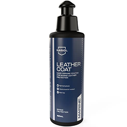 Nasiol LeatherCoat Nano Ceramic Coating for Marine Leather Protection 150 mL