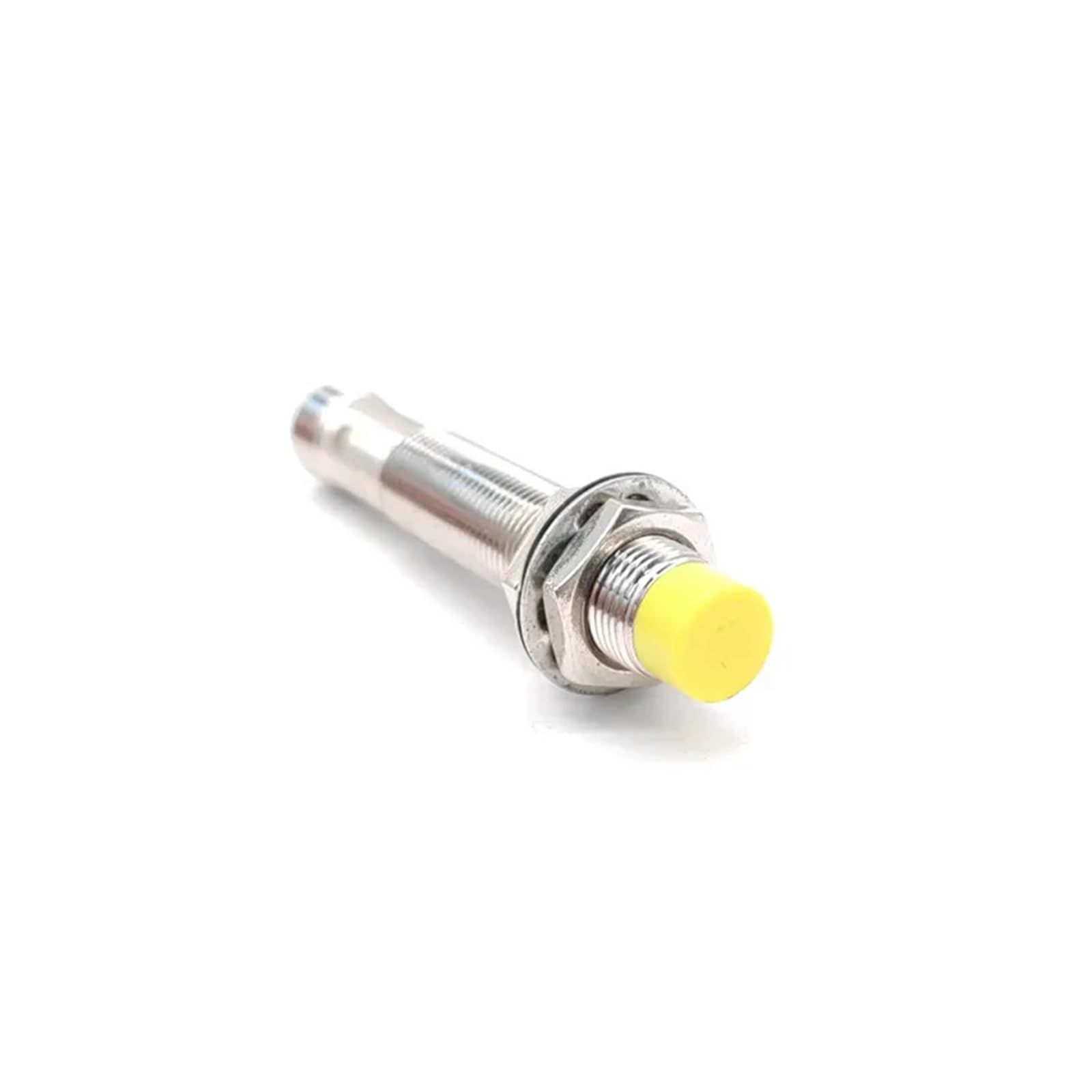 TYBOPHQJ IP65 M12 NPN Inductive Proximity Sensor DC10-30V 4-pin Connector Cylindrical Metal Proximity Switch(4mm non flush,Npn no)