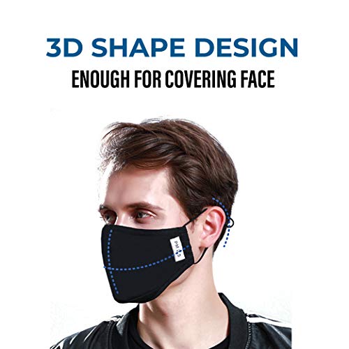image for Forent 3-Ply Reusable Face Mask - Breathable Comfort, Fully Machine Wa