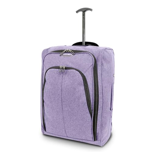 AVIO 39L - Mochila con ruedas de 50 x 35 x 20 cm | Mochilas de cabina para aviones | Bolsa de viaje de tamaño cabina para EasyJet | Bolsa impermeable con ruedas para laptop | Bolsa multiusos para