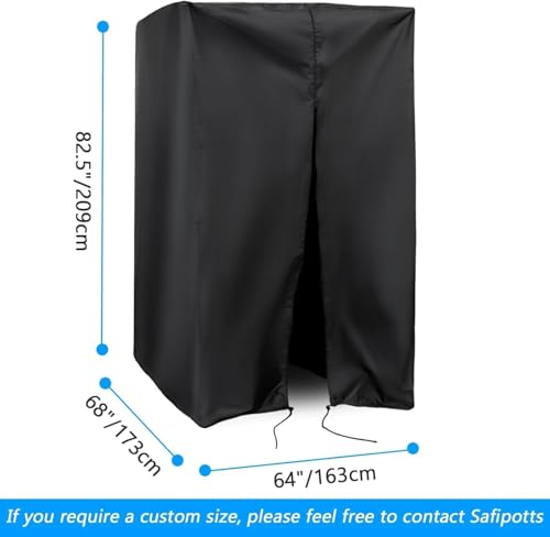 Squat Rack Tasche, wasserdichte Outdoor Gym Ausrüstung Tasche mit Reißverschluss für Squat Rack, Krafttraining Rack, Dom Gymnastik Trainingsgeräte
