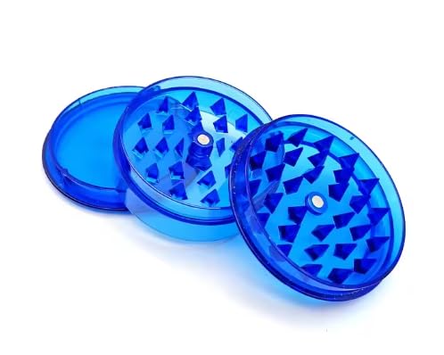 Grinder Weed Spespo Lot De 6 Moulins U00e0 Herbes En Plastique De 60 Mm Avec Couvercle Magnu00e9tique Et Ru00e9cipient Pour Cuisine, Portables, Ru00e9utilisables Grinder Discret