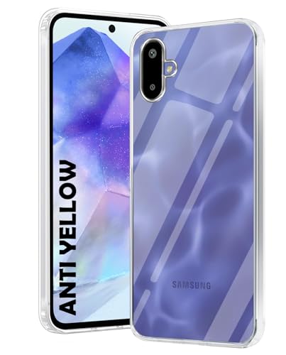 Image of DIZORO Compatible with Samsung Galaxy M06 5G / F06 5G Back Cover Case Clear,[ Anti Yellow ][Military Grade Protection] Hard PC Back Cover Transparent