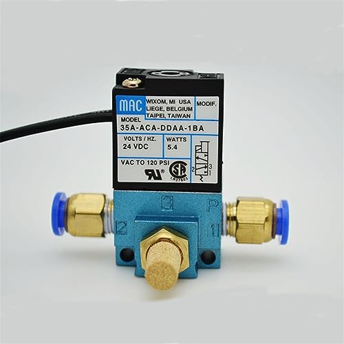 Électrovanne 3 voies MAC 35A à haute fréquence 1/8 pour un dosage ultra précis en 24V