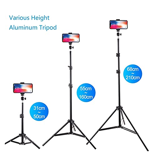 Trípode de aluminio para móvil SCRUBY de 110 cm con mando remoto para fotografía 3