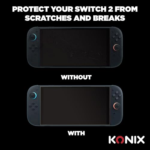 Konix Protection d'écran anti lumière 9H pour Switch 2 - vue 7