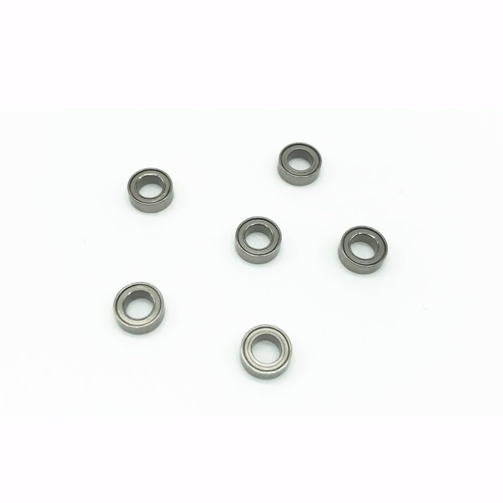 WTEPNQQDI 50Pcs MR74ZZ 4x7x2.5 mm Deep Groove Ball Bearing Miniature High Speed MR74Z MR74