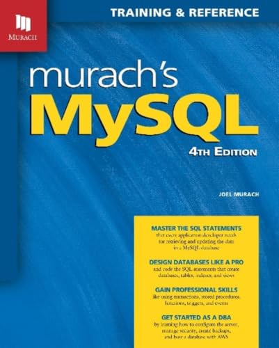 Murach's MySQL: Training &amp; Reference