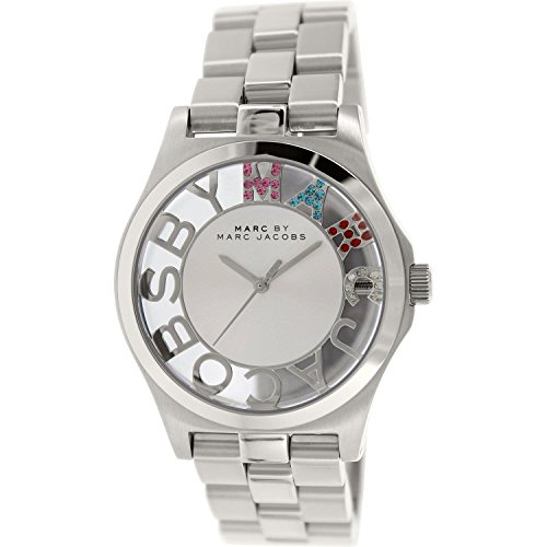 Marc by Marc Jacobs MBM3262 Ladies Silver Henry Skeleton Watch