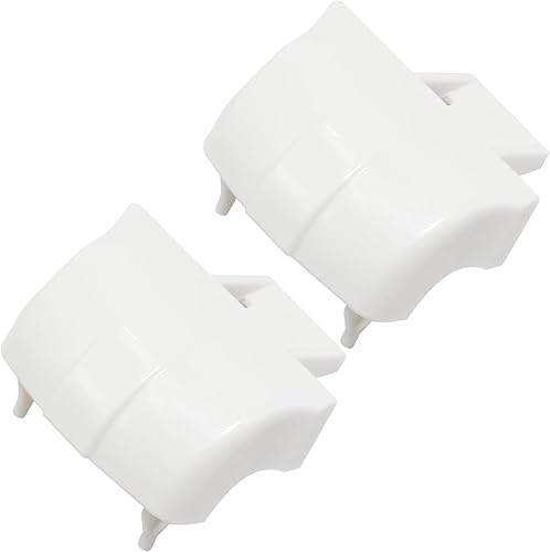 Miniatura 7 de 2 piezas WR2X7617 Barra de retención para puerta de refrigerador, repuesto para refrigeradores GE Hotpoint Kenmore, repuesto # PS298977 WR02X8345