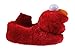 Sesame Street Unisex-Baby Tickle Me Elmo Slippers with Giggle Sound, red, Toddler Dual Size 3/4 Child US Toddler