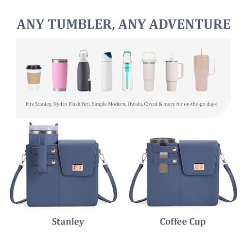 Image of Stanley Purse Cup Holder Bag Crossbody Water Bottle Purse for 40oz Tumbler