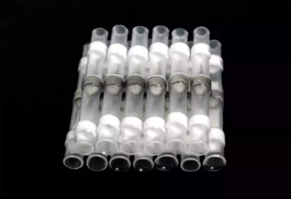 50 Pcs Heat Shrink Solder Wire Splice Connectors with Crimp Sleeves - White