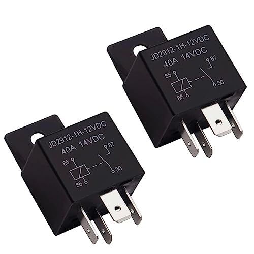 Relé de automóvil 12V 40A de 5 pines para control de circuitos eléctricos automotrices 2