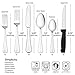Pfaltzgraff Everyday Simplicity 53-Piece Stainless Steel Flatware Set, Service for 8