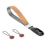 Peak Design Cuff Ash Handschlaufe (Handgelenkschlaufe) - z.B. für DSLR-Kameras, Systemkameras oder Kompaktkameras