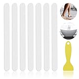 SITREMEN 24 Pcs Non-Slip Bathtub Stickers, Anti Slip Shower Strips Treads, Safety Bathroom Tubs Sticker with Scraper, for Shower Room Pools Stairs Steps Ladders