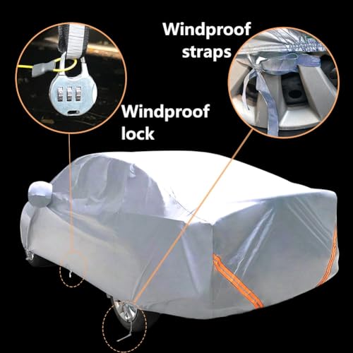 Housse de voiture Defender Octa 2025 bâche anti-rayure zippée - 4