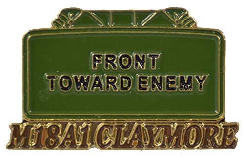 Claymore Mine LAPEL PIN OR HAT PIN - Size 1