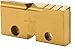 Allied Machine & Engineering 154T-50-FB TiN Coated Super Cobalt Original T-A Drill Insert, Series 4, Flat Bottom, 50 mm Diameter