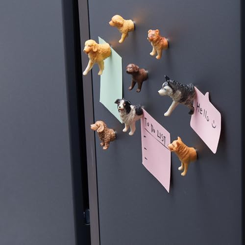 8 Adorables imanes de perro para decorar tu refrigerador miniatura 4