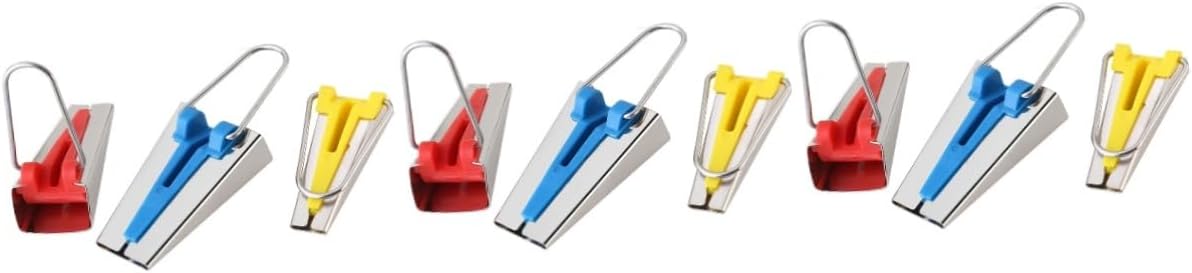 Gadpiparty 6pcs Fabric Bias Tape Maker Binding Tool for Quilting Sewing and Crafting Projects