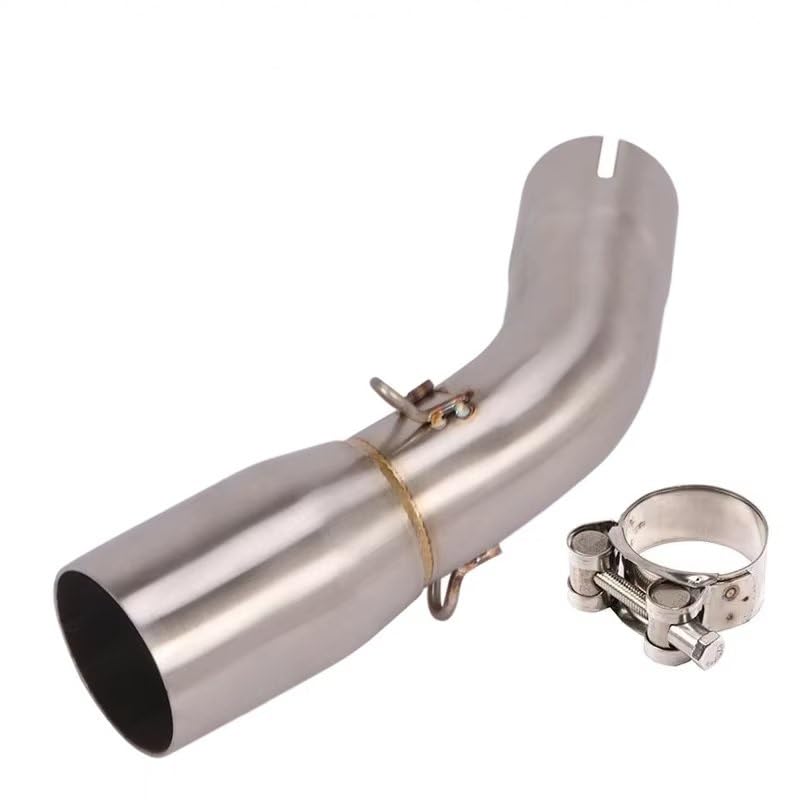 Échappement moto Suzuki SV650X SV650S tube intermédiaire inox reliant le silencieux d'origine