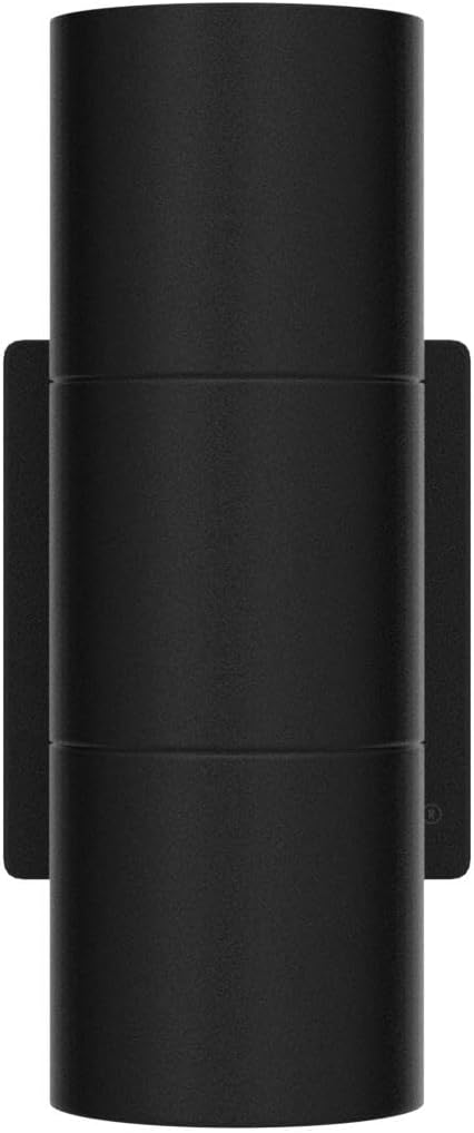 LMP Modern Outdoor Wall Light Porch Light Patio Light with Black Aluminum Finish for Decoration, Garage 1Pack Black