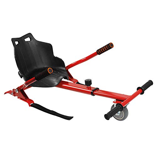 Huanhui Hoverkart Niños, HoverCart Ajustable Adaptarse a 6.5 8.5 y 10 Pulgadas Hover Board, Go Kart Hover Kart para Niños y Adulto