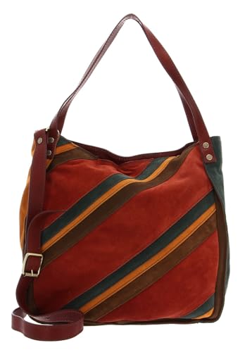 Sac à épaule Caterina Lucchi Lucca shopper en cuir multicolore