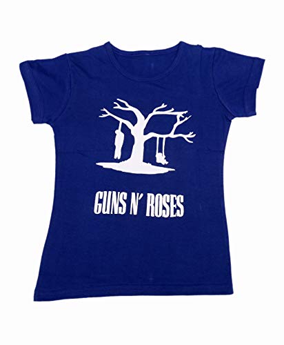 Image of indi weaves Girls Pure Cotton Chest Printed Half Sleeves Round Neck T-Shirts (Pack of 4)