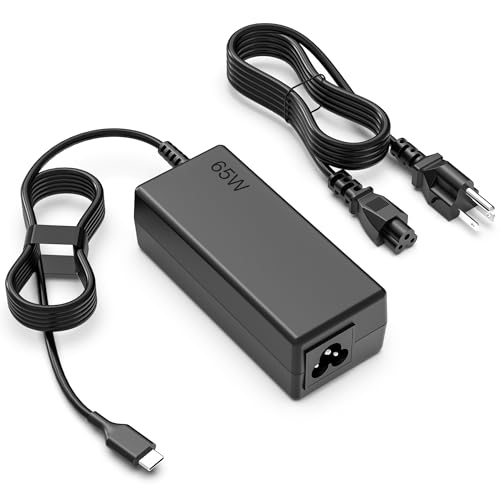 65W USB C Laptop Charger Compatible with Lenovo ThinkPad X1 Carbon Gen 6 7 8 9,T14 T15 E14 E15 L13,Yoga 7i 9i C740 C930 C940,Chromebook 100e 300e 500e c330 s330,Type C AC Adapter Power Cord by SLE-TECH - Used condition - US$13.76
